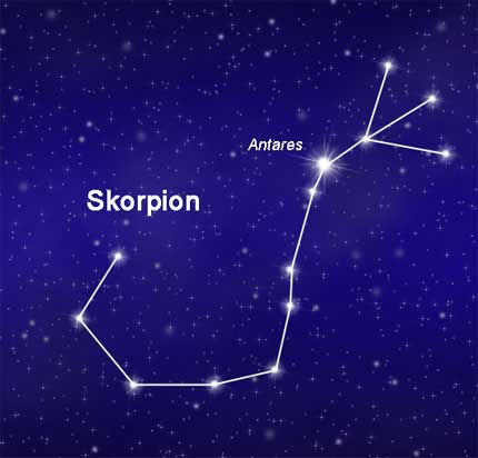 sternbild-skorpion-scorpius Sternbild Skorpion