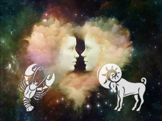 krebs-widder Widder mit Partner Krebs