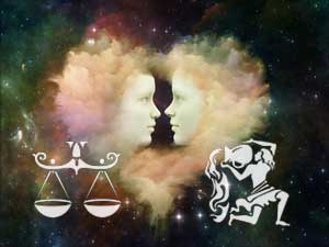 waage-wassermann-klein Waage mit Partner Wassermann