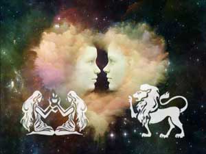 zwillinge-loewe-klein Zwillinge und Löwe