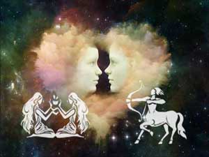 zwillinge-schuetze-klein Zwillinge und Schütze