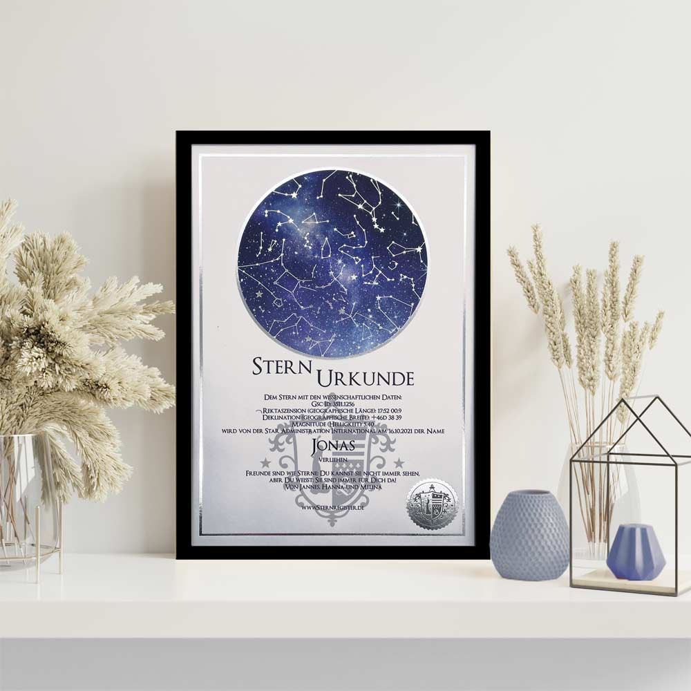 Sterntaufe Urkunde Sterntaufe Urkunde