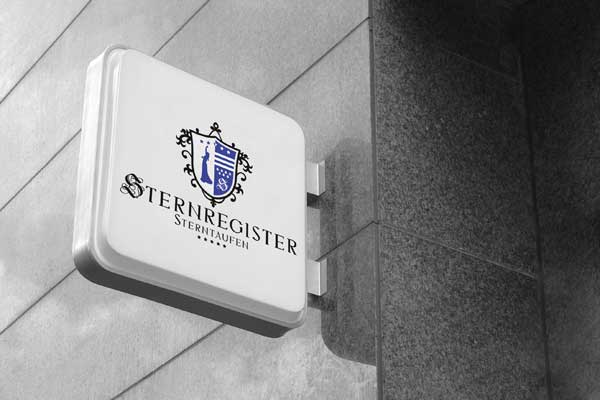 schild Türschild Star Administration