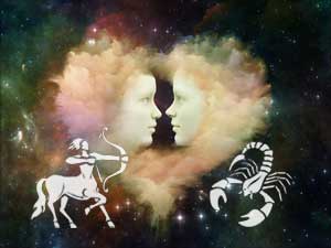 schuetze-skorpion Skorpion und Schütze