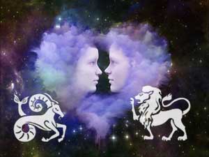 steinbock-loewe-klein Steinbock und Löwe